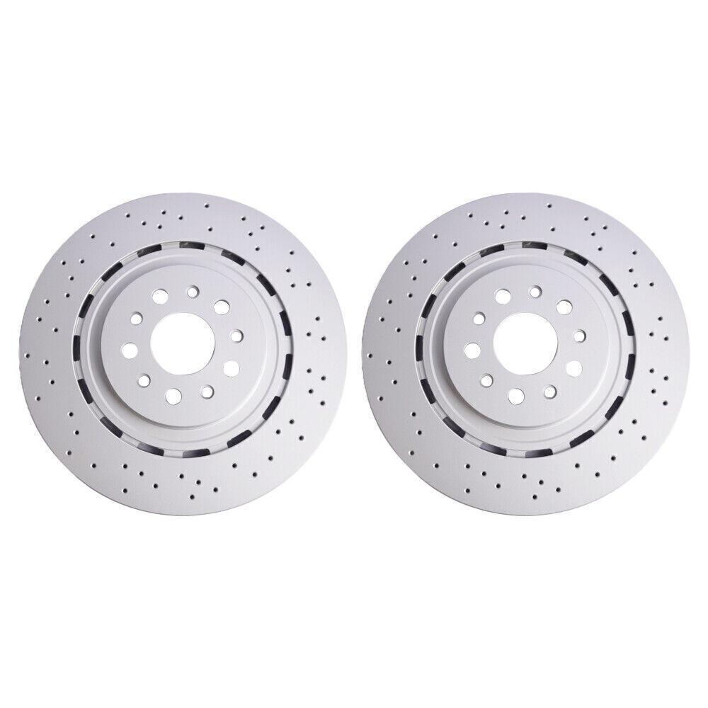 New Fit For Maserati Ghibli Quattroporte Front Brake Rotors set of 2 670030935