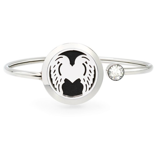 25mm  Rotatable Perfume Bangle Bracelet  Diffuser Essential Aromatherapy Locket - Picture 84 of 209