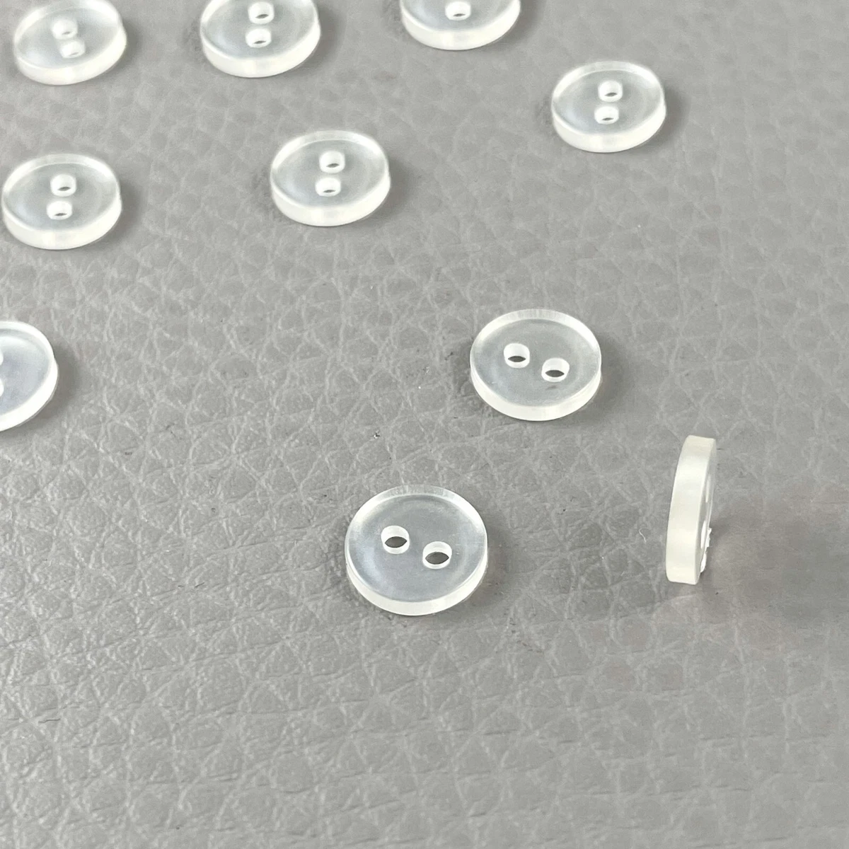 Boutons En Polyester Marron 13 Mm, 2 Trous, Pour Chemise, Gilet, Layette - Tarif Dégressif Sur Lot