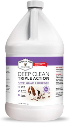 Professional Strength Deep Clean (Gal.) 3X Carpet Cleaner Solution & Deodorizer,