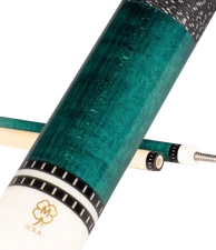 McDermott GS05C2 COTM Feb 2022 Two-Piece Teal Stained Billiards Pool Cue Stick