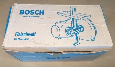 Bosch Siemens 1976 Meat Grind Mince Fleischwolf Neuzeit 3 0712012010 Boxed 