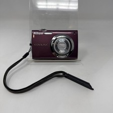 Nikon Coolpix S4000 12MP Digital Camera Plum Purple LENS ERROR 