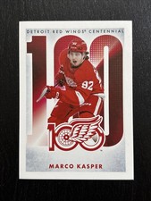 2025-26 Topps NHL Stickers Detroit Red Wings Centennial Marco Kasper #752
