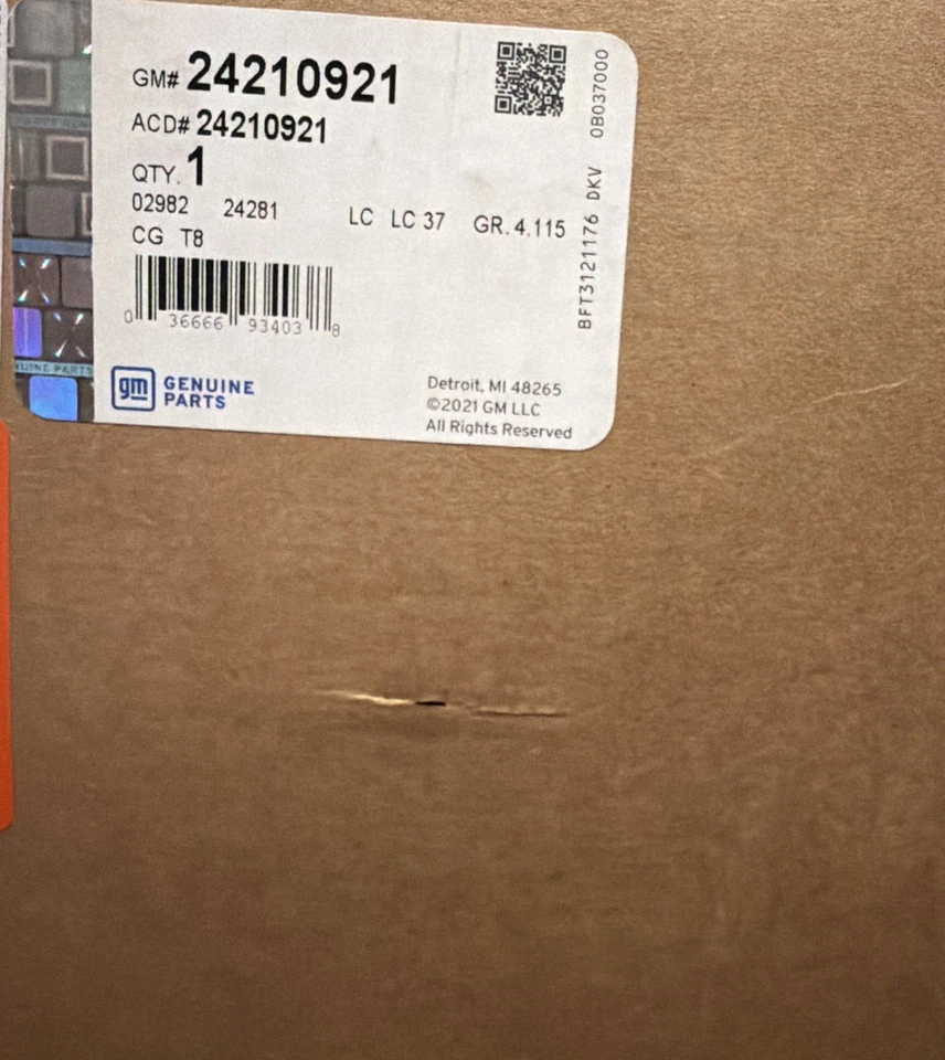 Conversor de torque de transmissão automática GM genuíno remanufaturado 24210921 - Imagem 3 de 3