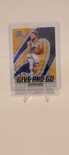 2023-24 Stephen Curry Panini Mosaic Orange Give And Go 16/25