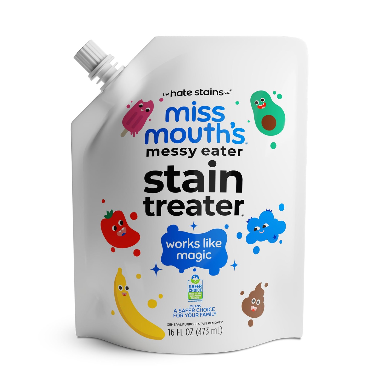 Miss Mouth's Messy Eater Stain Treater 16oz Refill