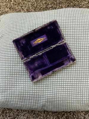 Vintage 1904 King Gillette Pocket Edition DE Safety Razor Original Case USA