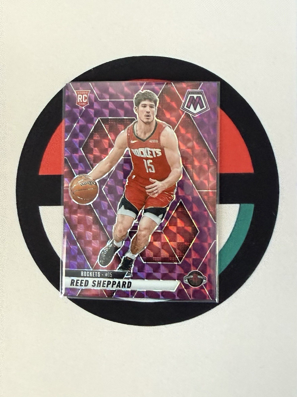 2024-25 Panini Mosaic Rookies Purple Prizm /99 Reed Sheppard #249 Rookie RC SP