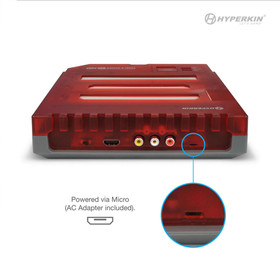 Hyperkin RetroN 3 HD Console for NES,SNES,Super Famicom,Genesis/Mega Drive Red
