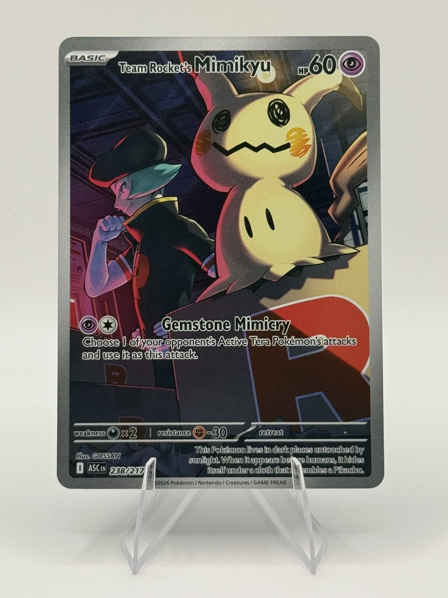 Team Rocket's Mimikyu Pokémon TCG Cards for sale | eBay