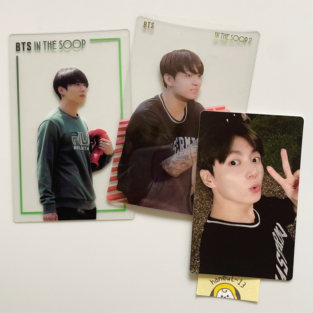 BTS JUNGKOOK IN THE SOOP Official Photocard set Season1 Season2