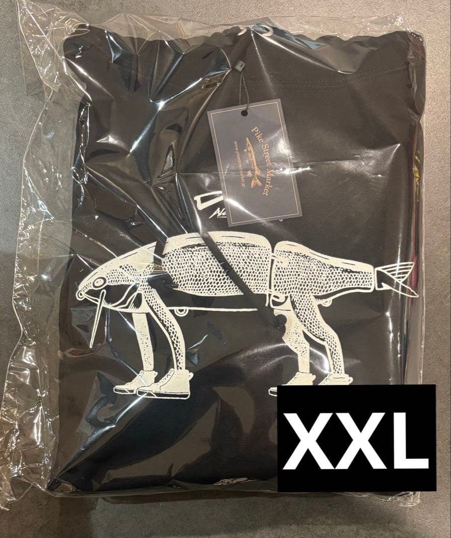 DRT×PIKESTREET MARKET Dead Walk Hoodie XXL Black Outdoor Apparel - Image 2