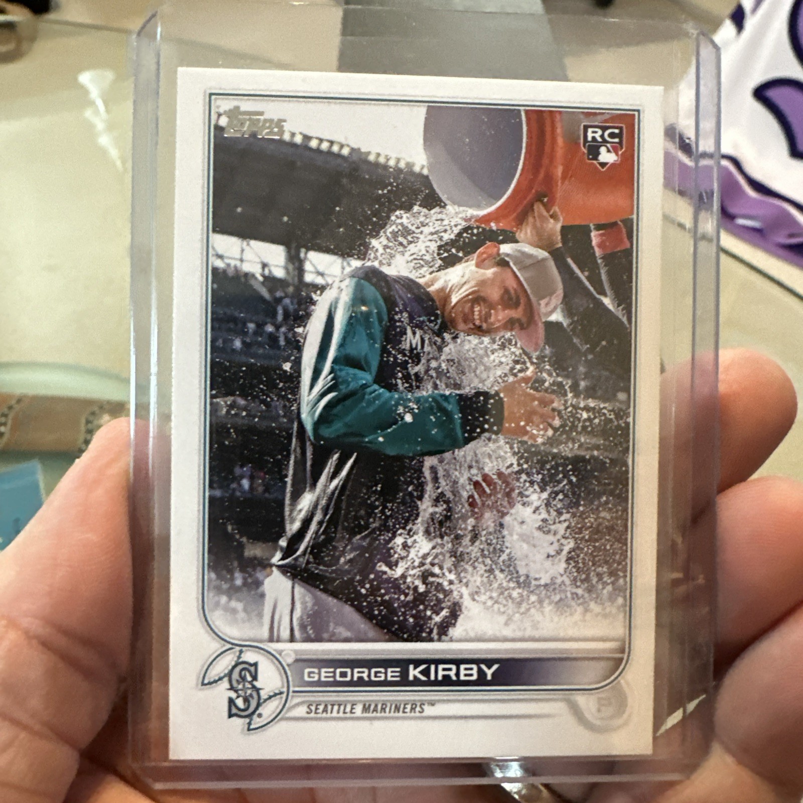 GEORGE KIRBY  2022 Topps Update Series #US207  IMAGE VARIATION SP  Mariners