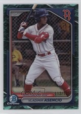 2024 Bowman Draft Chrome Aqua Lunar Refractor /125 Vladimir Asencio #BDC-149 sc8