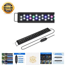 Adjustable Brightness LED Fish Tank Light for Freshwater Plants, 18-24 Inch Size