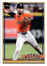 2026 Topps Series 1 Brice Matthews RC Houston Astros #T91-28 1991 Design