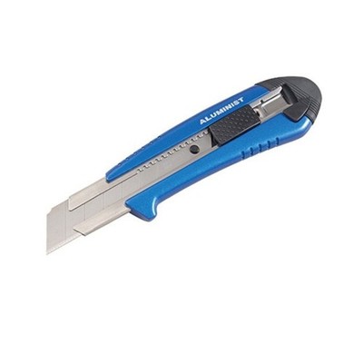 Tajima AC-700B Rock Hard Aluminist Auto Lock Utility Knife Blue + 3 Blades