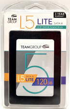 Team Group L5 LITE 2.5" 120GB SATAIII 2D NAND Internal SSD T2535T120G0C101 *NEW*