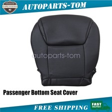 Black Perforated Leather Seat Cover New For 2008-15 Lexus Lx570 Passenger Bottom