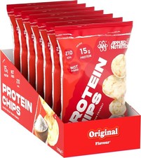 Applied Nutrition Protein Chips 15g Protein l Low Fat Gluten Free Vegan 7 x 50g