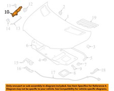 MERCEDES OEM 19-21 Sprinter 1500 Hood Hood Components-Hinge Left 9108803000
