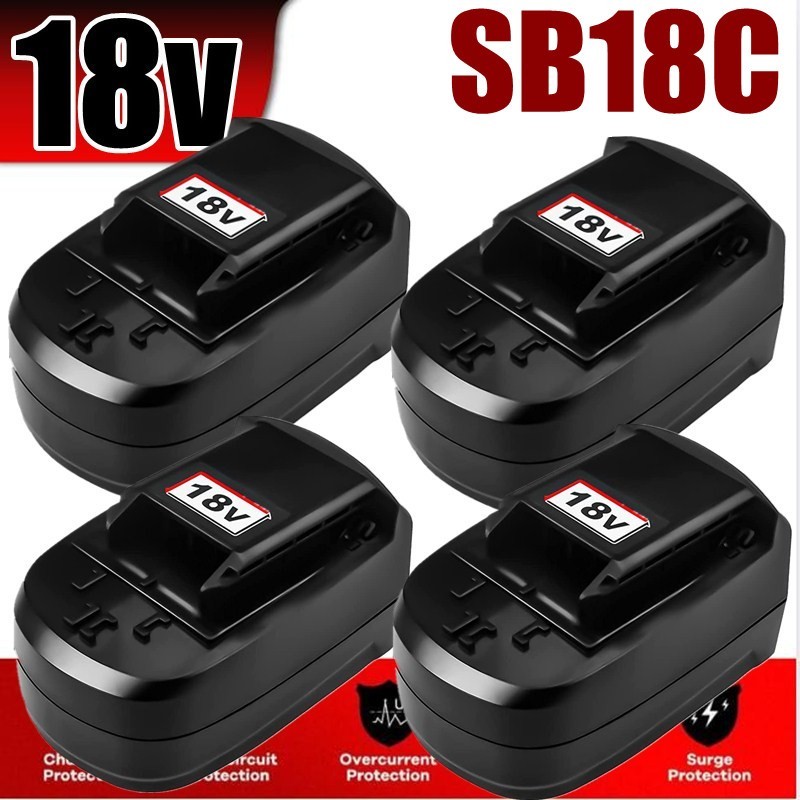 2~4Pack 18V Battery SB18C SB18A SB18B Compatible with Skil 18V Ni