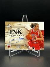 Joakim Noah Auto 2009-10 Upper Deck SP Signature Edition Ink Credible Gold /149