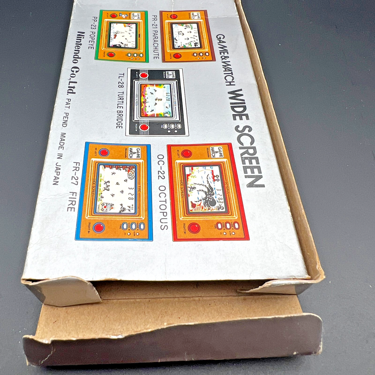 Nintendo Game & Watch Fire Attack ID-29 Box & Manual Tested