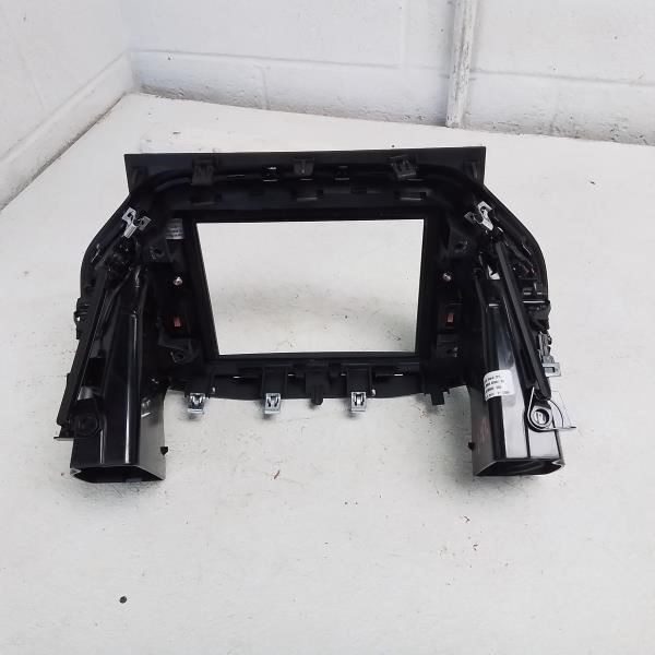 2016 MASERATI GHIBLI Display Dash Bezel With Dual Air Vents Black aluminum OEM
