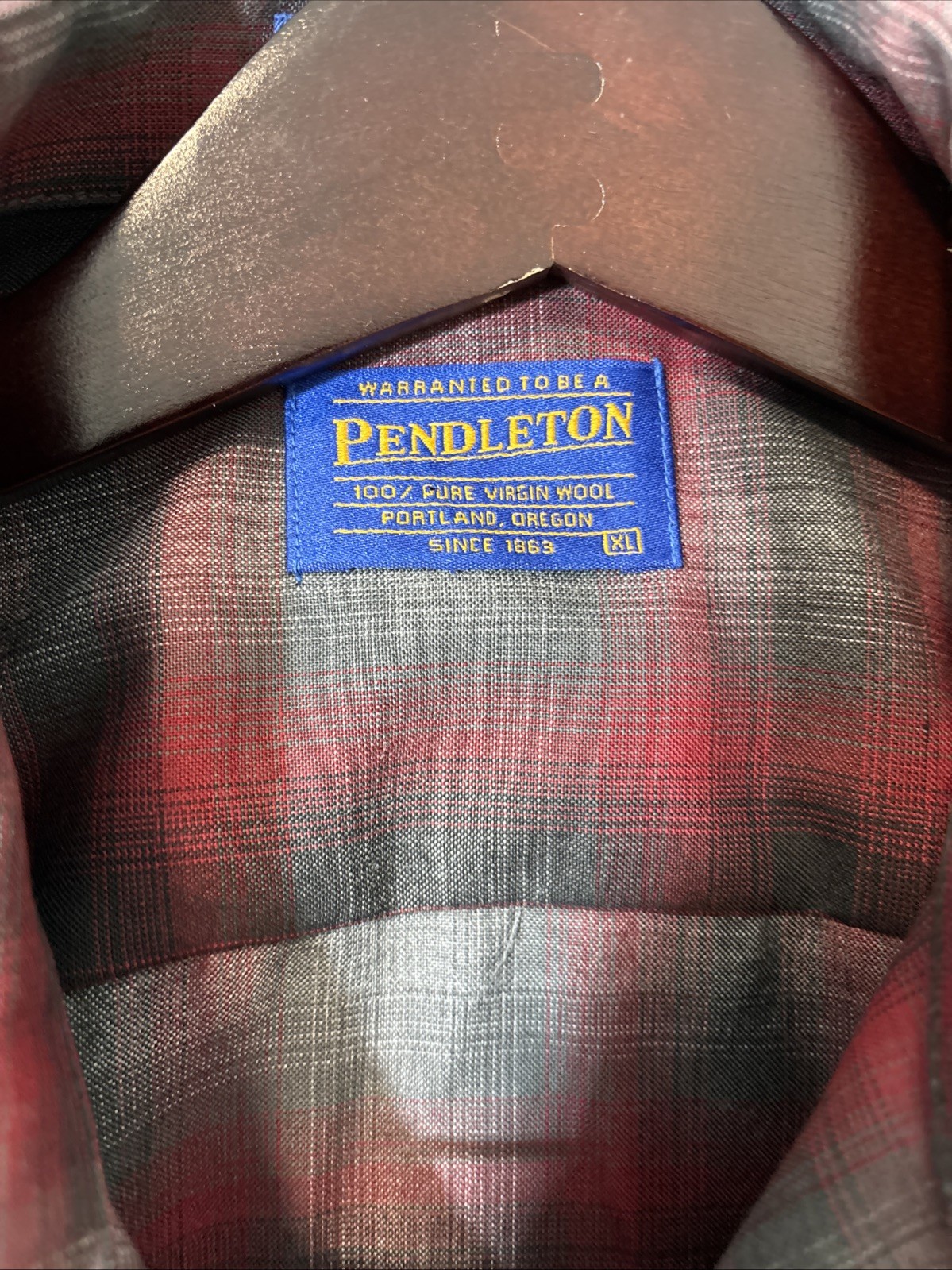 Pendleton Sir Pendleton Button Down 100% Virgin W… - image 2