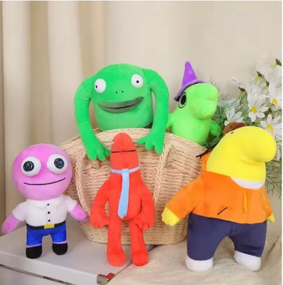 Smiling Friends Charlie Mr Frog Pim Pimling Plush Doll Toys Soft Plushies