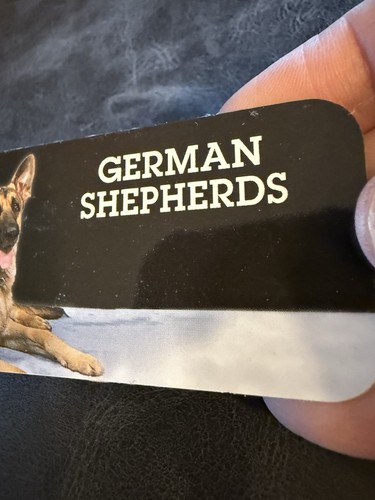 Vintage Antiochia Lesezeichen Hund Liebe Deutsche Schäferhunde Schäferhund Haustiere von Paulette - Bild 4 von 8
