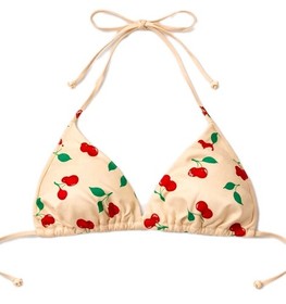 NWOT Vtg 07 Victoria&rsquo;s Secret PINK Cherry 3pc Bikini Set Mix Match T/B=S/M
