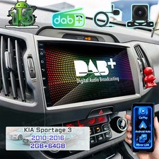 DAB+ Android 15 Autoradio Für KIA Sportage 3 2010-2016 GPS Navi Carplay FM WiFi
