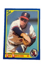 Excellent: Vintage 1990 SCORE Rich Monteleone California Angels Trading Card