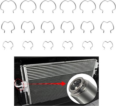 18PCS 800-801 Transmission Cooler Lines Retainer Clips,5/8'' 1/2'' 3/8'' Transmissi