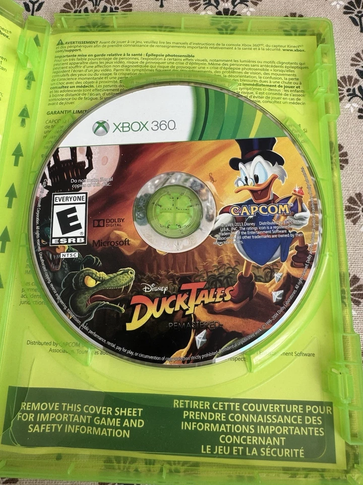DuckTales: Remastered (Microsoft Xbox 360, 2013) - Image 3 of 4