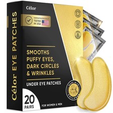 20 Pairs Under Eye Patches Collagen Amino Acid For Puffiness Dark Circles
