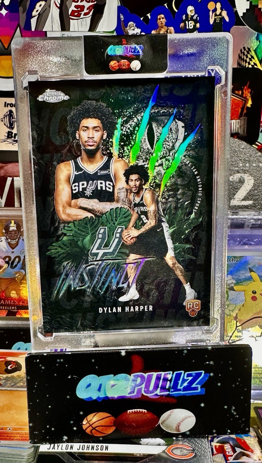 2025-26 Topps Chrome Flagship Dylan Harper Refractor RC Instinct #INS-12