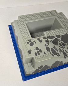 LEGO Baseplate Raised (2552px3) From 6276 Eldorado Fortress & 6277 Imperial Post