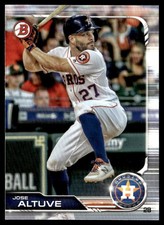 2019 Bowman Jose Altuve Houston Astros #62