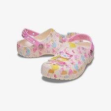 CROCS Hello Kitty Friend Pastel Classic Clog Sandals New with tags from Japan