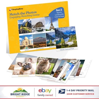 Engaging Memory Game for Seniors, Alzheimer's Activities for Brain Health