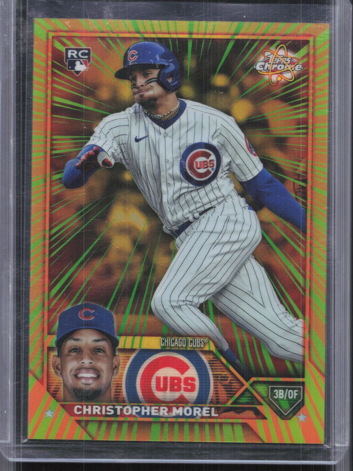2023 Topps Chrome Update #RR-21 Christopher Morel Radiating Rookies