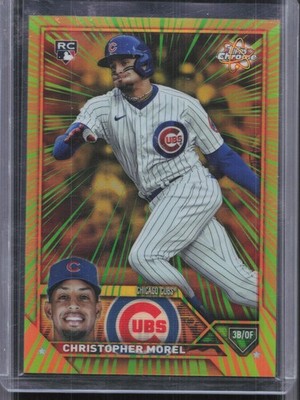 2023 Topps Chrome Update #RR-21 Christopher Morel Radiating Rookies