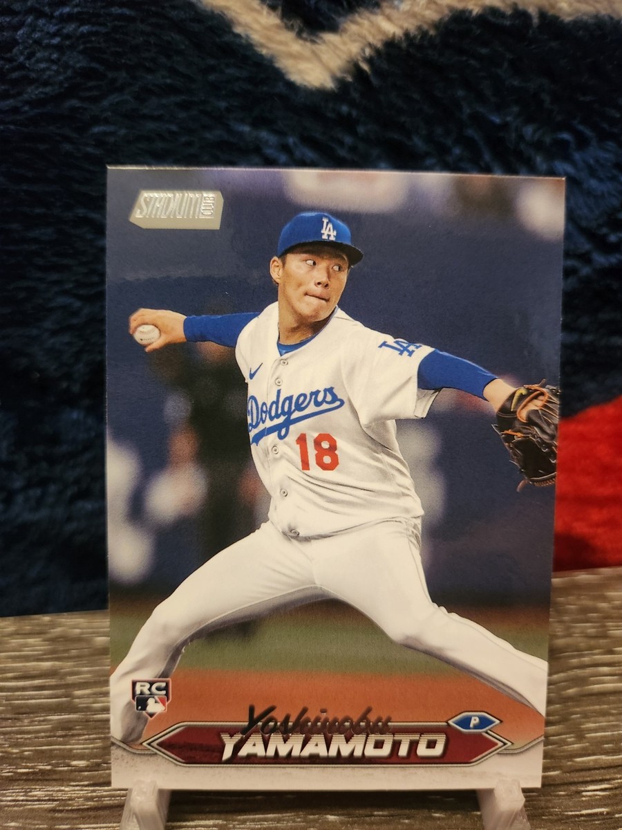 2024 Topps Stadium Club Yoshinobu Yamamoto 山本由伸 Auto RC