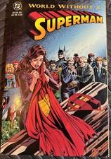 Superman: World Without a Superman 1993 Near Mint NM Perfect Condition