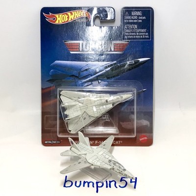 2) Top Gun Hot Wheels Premium 2022 HW Retro Grumman F-14 Tomcat Jet Plane
