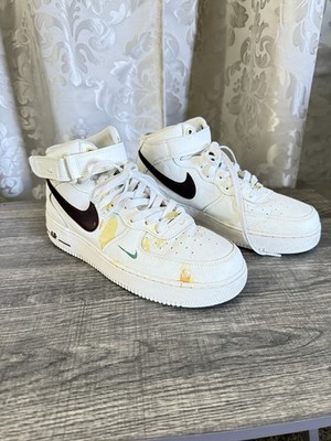 Nike Air Force 1 Mid '07 LV8 40th Anniversary Shoes Sail Brown 9.5